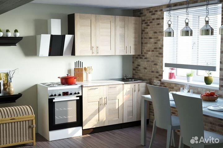 Кухонный гарнитур Ника медиум 1400 мм