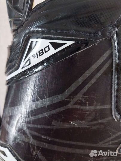 Хоккейные коньки bauer. Размер 2D jr