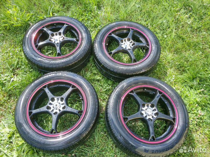 Колеса летние 205/55r16 диск 6.5*16ет45 5*114.3d60