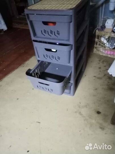 Пластиковый разборный ящик