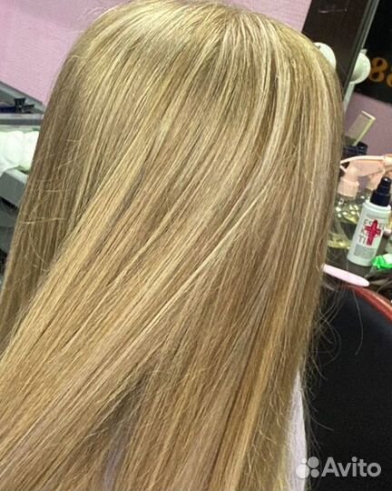 Окрашивание волос, стрижка