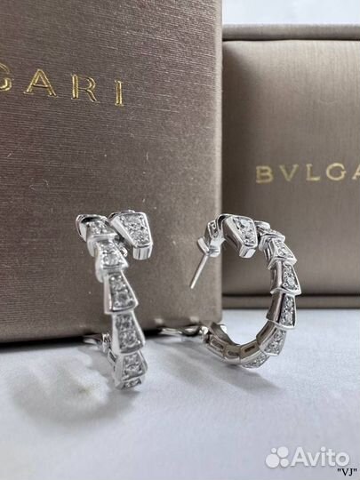 Серьги Bvlgari Serpenti Viper