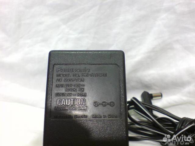 Блок питания panasonic 12вольт 500ma