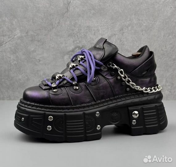 New Rock Tank Boots Military Boom