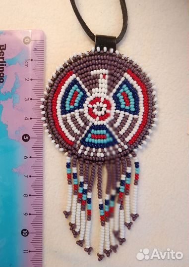 Бисерное индейское украшение
