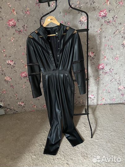Кожаный комбинезон