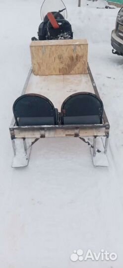 Сани для снегохода