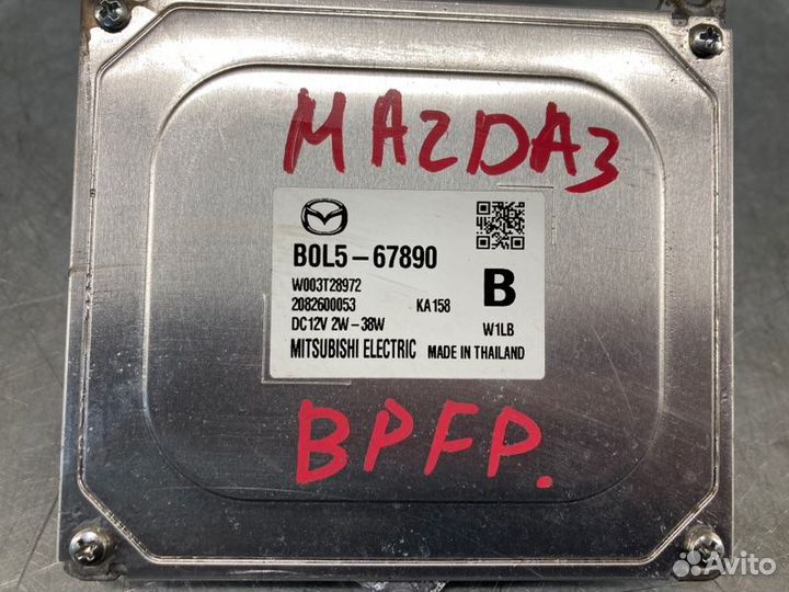 Блок розжига Мазда 3