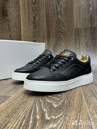 Кеды мужские натуральная кожа boss