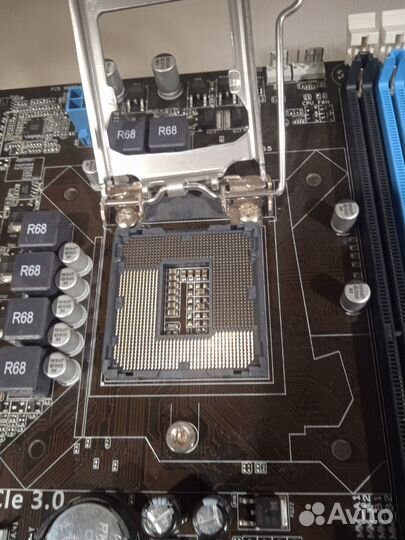 Материнская плата asus p8b75-m сокет 1155