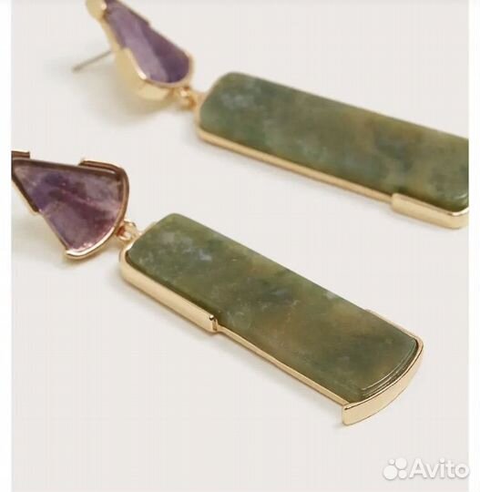 Серьги Mango, платье Зарина