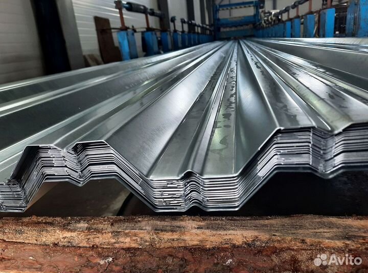 Профлист оцинкованный окрашенный нс-35 0,5х1000