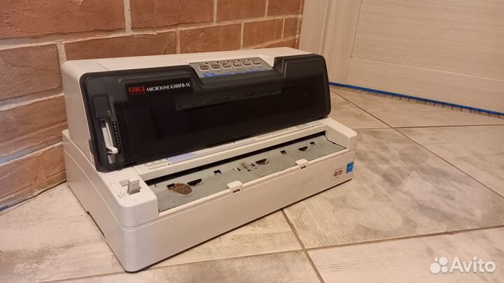 Матричный принтер OKI Microline 6300FB-SC б/у в хо