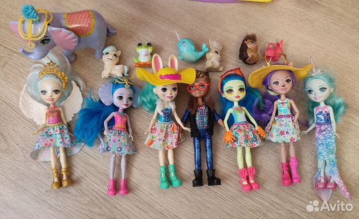 Домик Данессы олени enchantimals и набор кукол