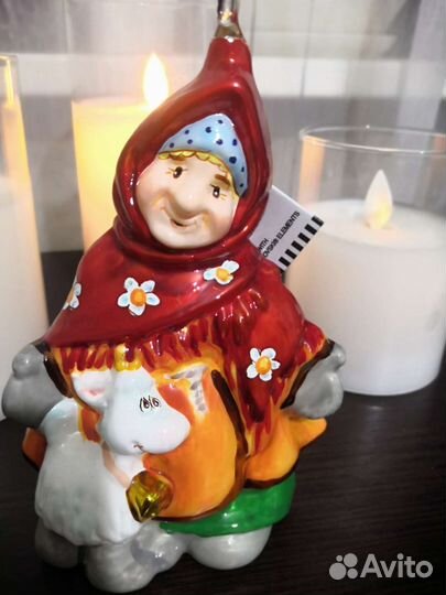 Елочная игрушка Жил был у бабушки