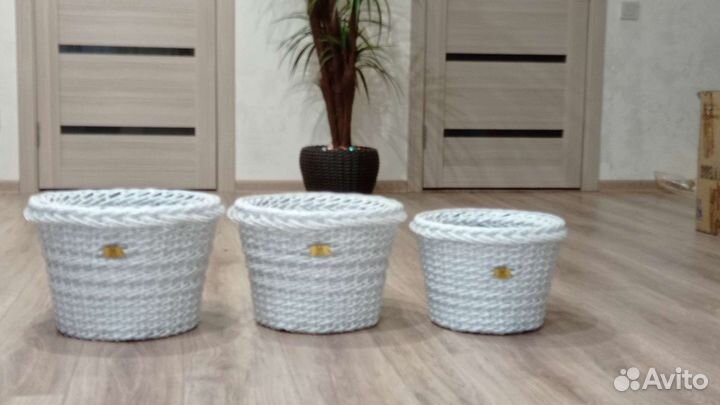 Наборы кашпо 12,16,20 л