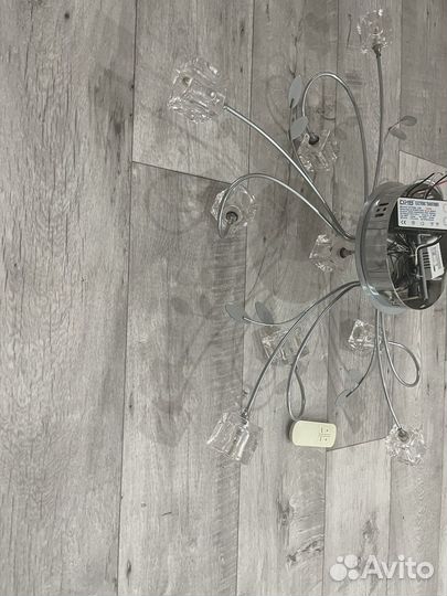 Люстра потолочная бу