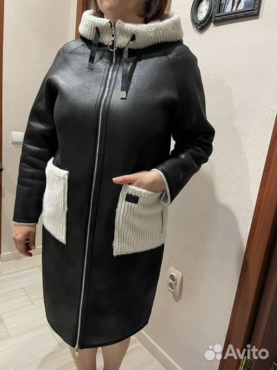 Дубленка двухсторонняя 50-52