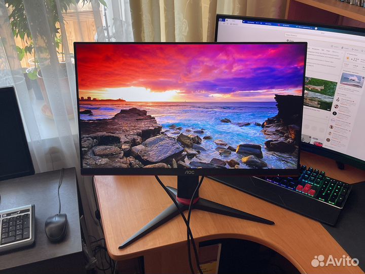 AOC 24G2SPU/BK 165 гц гарантия игровой