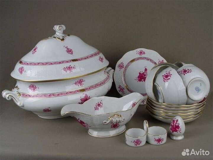 Столовый сервиз, фарфор, Венгрия