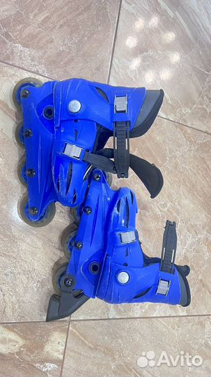 Роликовые коньки детские раздвижные