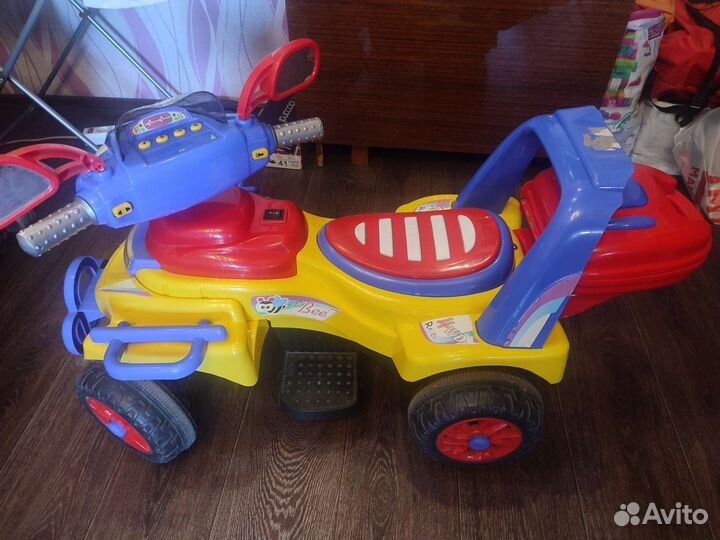 Детский квадроцикл, электромобиль бу