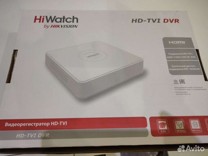 Регистратор HiWatch DS-H204QA(B)