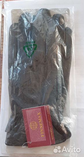 Мужские кожаные перчатки