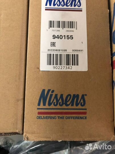 Радиатор кондиционера nissens 940155