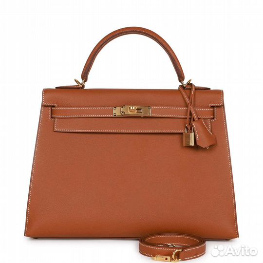 Hermès Kelly 32 Gold Epsom Gold Hardware