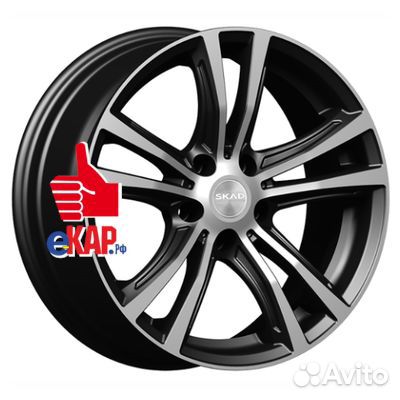 Скад 8x18/5x114,3 ET30 D60,1 Мюнхен (кл306) графит