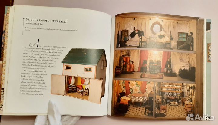 Книга Кукольные домики (финский язык)