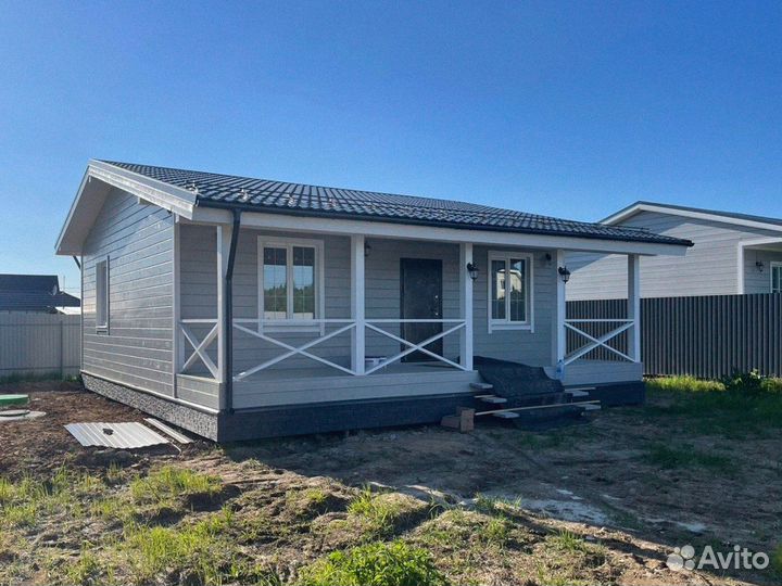 Бытовка 7х4м с верандой