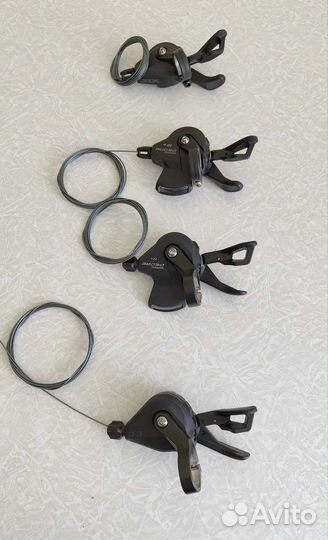 Переключатели манетки Shimano Deore,SLX 10/11/12ск