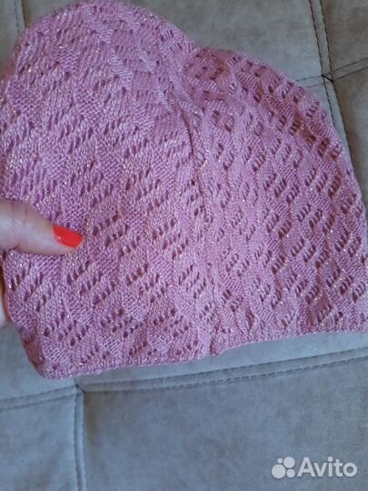 Шапка вязанная женская новая