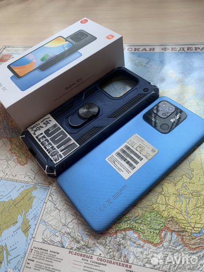 Xiaomi Redmi 10C, 4/128 ГБ