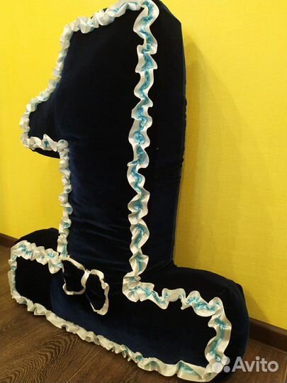 Цифра на годик Единичка для мальчика