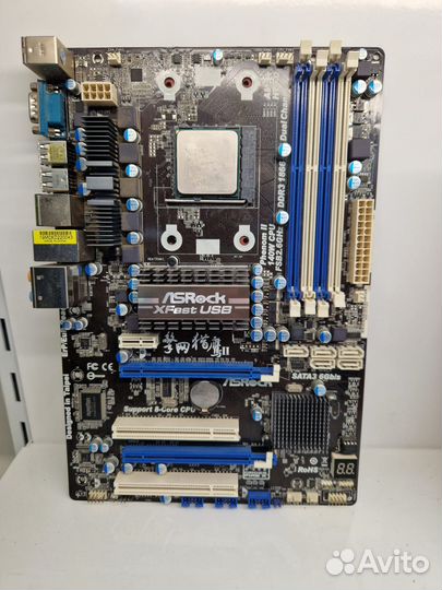 Материнская плата ASRock 870icafe + AMD FX-8300
