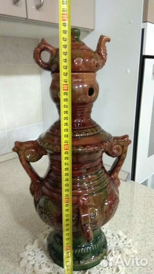 Самовар керамический, декоративный СССР