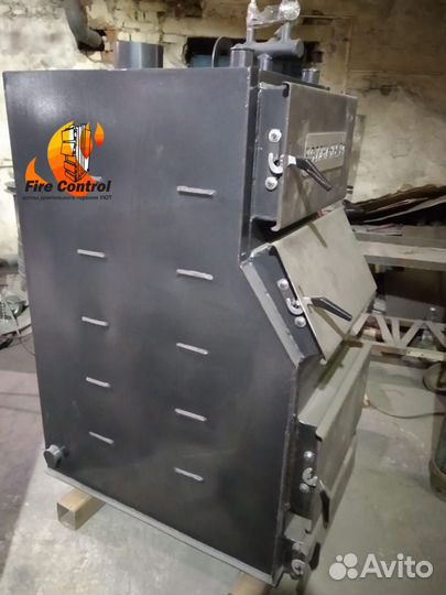 Котел твердотопливный