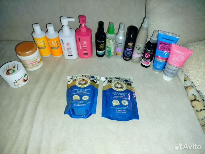 Косметика для волос (шампунь, кондиционер и др.)