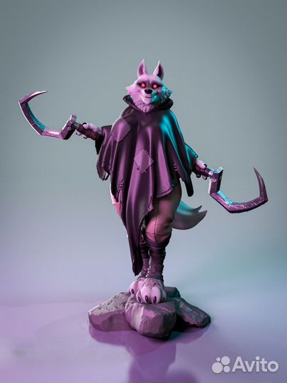 Фигурки волк Смерть, Кот в сапогах 2