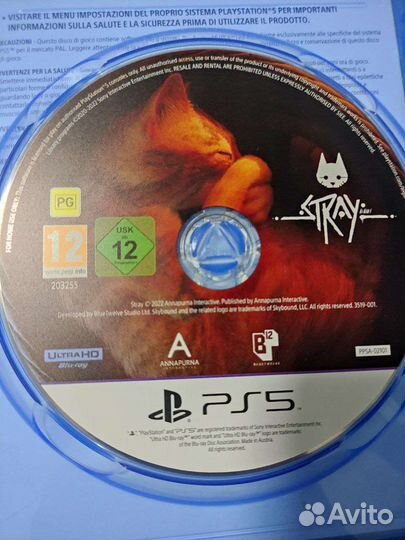 Игра на ps5 stray
