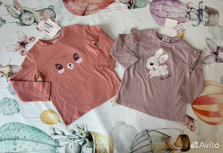 Вещи новые для девочки 86-92