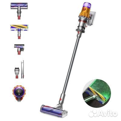 Dyson V12 Detect slim absolute yellow/nickel