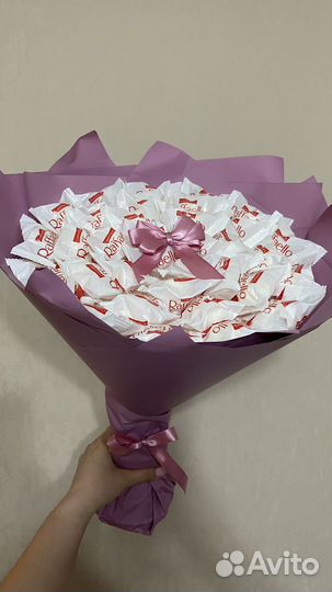 Сладкие букеты из Рафаэлло