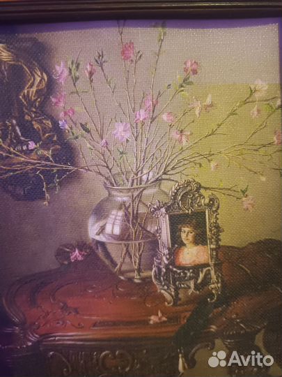Картина маслом натюрморт 20х17