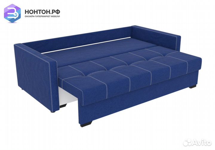 Диван тик-так Гранд светло-синий