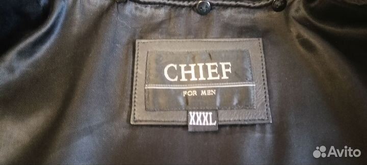 Кожаная куртка мужская