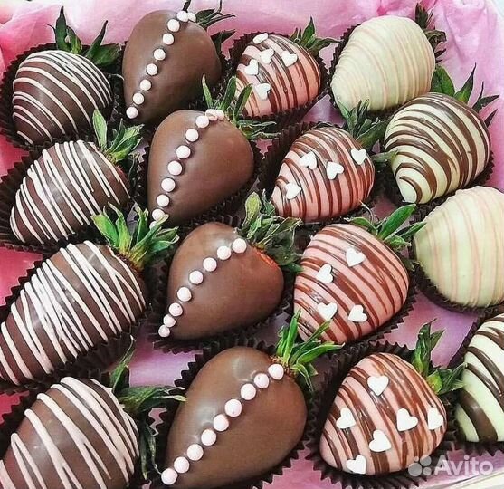 Клубника в бельгийском шоколаде